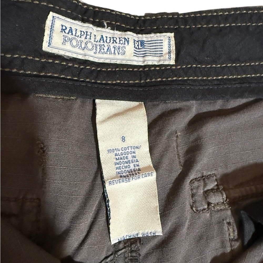 Ralph Lauren Polo Jeans Camouflage Cargo Pants, size 8 - Picture 2 of 15